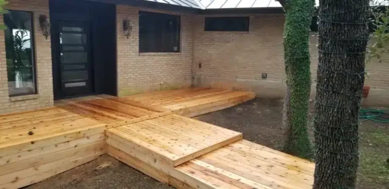 Wood Deck Construction